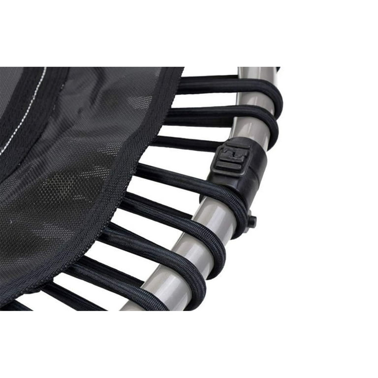 JumpSport 550f PRO Indoor Lightweight 44 Inch Folding Fitness Trampoline Black