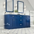 thumbnail image 2 of Eviva Epic Transitional Blue Bathroom Vanity, 2 of 7