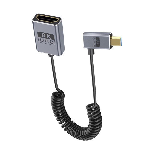 2.1 version 8K60hz Cable Microed to Standard 48Gbps Fast Speed Dynamic 4K120Hz Coaxial Design Flexible Cord