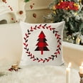thumbnail image 2 of Bedroom Living Room Sofa 18 inch Christmas Pillow Cover Christmas Tree Printed Pillow Case Couch Cushion Case, 2 of 6