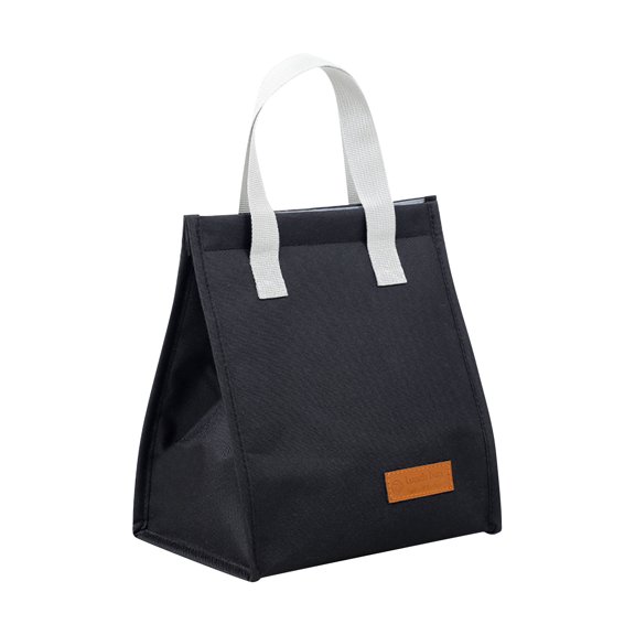 Reusable Insulated Lunch Bag with Durable Handles for Office School Picnic Travel Foldable Portable Tote for Food Storage