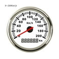 thumbnail image 1 of 120\ 200 Km/h Speedometer Without GPS Sensor For Car Motorcycle With Red Backlight Digital Speedometer, 1 of 7