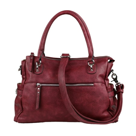 Concealed Carry Purse - Jessica Gun Satchel Handbag by Lady