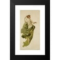 thumbnail image 2 of Henryk Siemiradzki 11x18 Black Modern Framed Museum Art Print Titled - Allegory of Music, Sketch for the Project of the Stage Curtain of the Słowacki Theatre in Krakow (Around 1892), 2 of 5