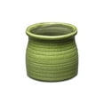 thumbnail image 3 of Cheungs 5663OG Kifon Curved Ceramic Ceramic Pot, Olive Green - Medium, 3 of 5
