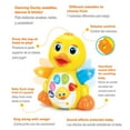 thumbnail image 4 of Baby Einstein Toys, Yellow Duck Baby Toy - Music and LED Light Up for Infants, 12 Month Toys, Dancing Walking Duck, Toddler Interactive Learning Development, School Classroom Prize and Children, 4 of 5