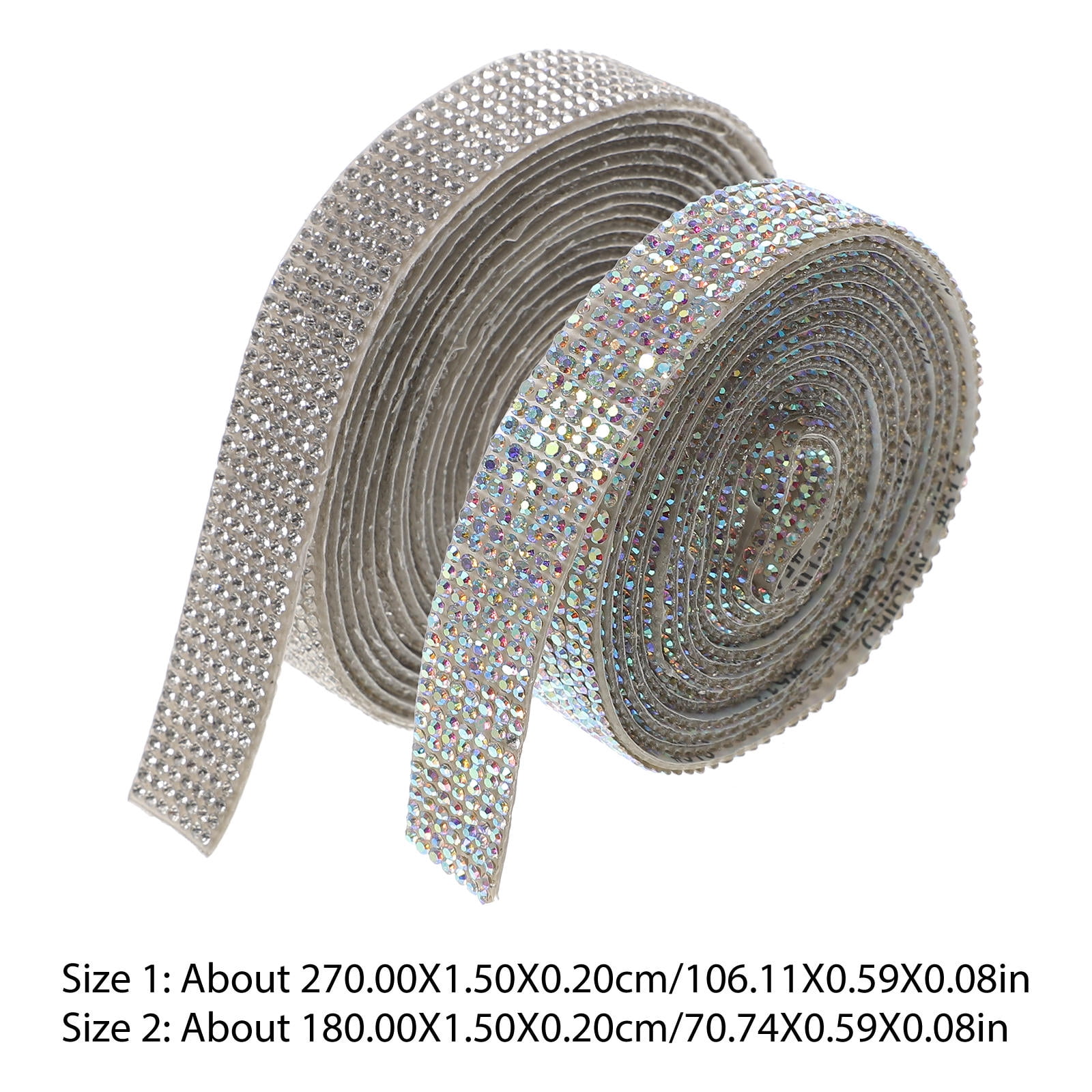 RENACLIPY Self-Adhesive Crystal Rhinestones for Crafts and Decor, Strong , Assorted Colors, Ideal for Embellishments