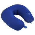 thumbnail image 1 of Travel Pillow Memory Foam U Shaped Electric Vibration Message Airplane Neck Message Pillow Blue, 1 of 5