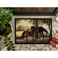 thumbnail image 3 of Horses by Daphne Baxter Door Mat, 3 of 4