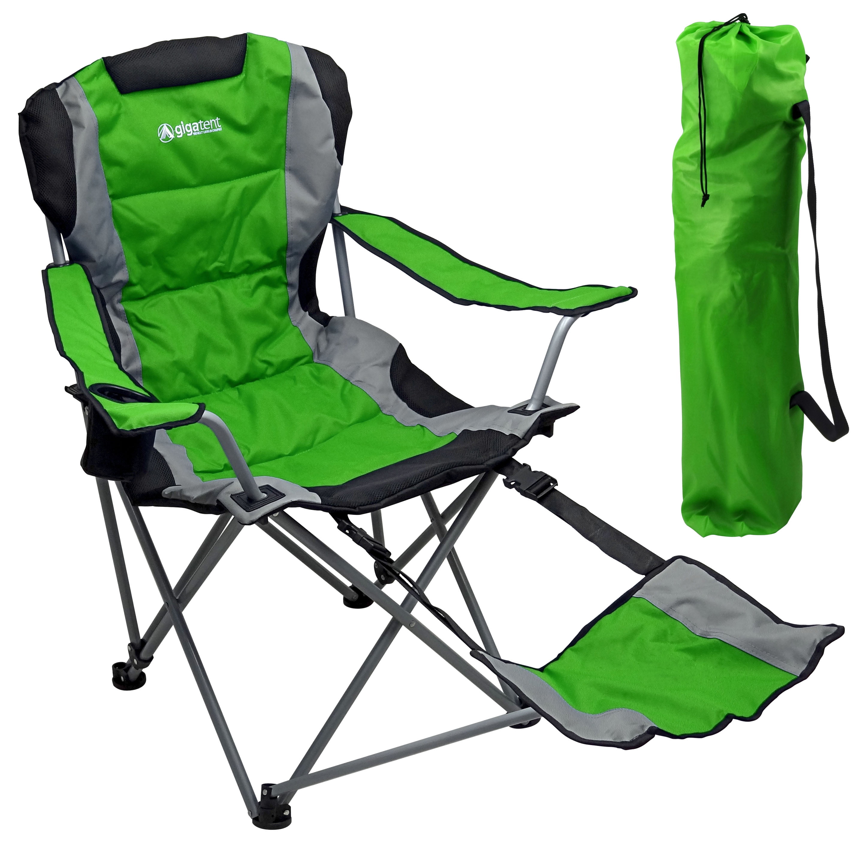 Gigatent Camping Chair with Footrest - Walmart.com