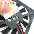 thumbnail image 6 of DC 5V 12V 24V Ball Bearing 7010 70MM 70x70x10MM Cooling Fan  Comptuter CPU Cooling Fan With 2pin, 6 of 6