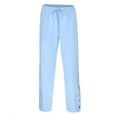 thumbnail image 3 of Afdoent Casual Pants For Men Fashion Casual Solid Color Breathable Pocket Elastic Pants Relaxed Fit, 3 of 8