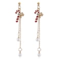 thumbnail image 1 of Christmas Earrings Candy Cane Xmas Tree Bell Dangle Earrings Drop Earrings, 1 of 10