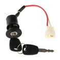 thumbnail image 4 of Baoblaze Ignition Switch Lock Key Starter Switch Multipurpose High Cylinder Lock for Motorcycle Moped 2 cable, 4 of 8