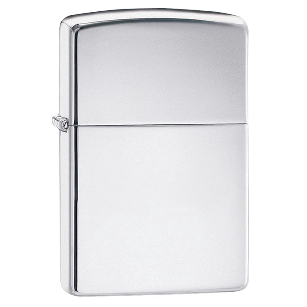 Zippo High Polish Chrome Windproof Pocket Lighter