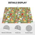 thumbnail image 4 of Microfiber Drying Mat, Autumn Mushroom Squirrel Dish Drying Mat for Kitchen Counter, 18 x 24 inches, 4 of 9