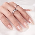 thumbnail image 2 of Set BtartBox de gel blando Press On Nails, color almendra, cromo nude 30, 2 of 8