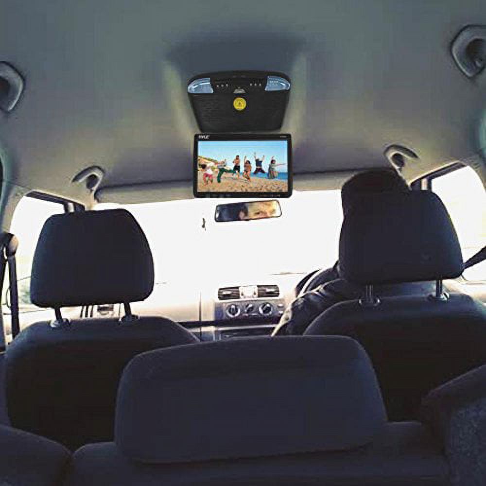 Pyle 9'' Flip-Down Roof-Mount Monitor and DVD Player - image 2 of 5