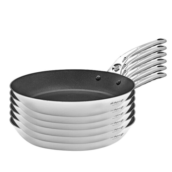 de Buyer Stainless Steel Affinity 7 1/2" Non-Stick 5-Ply Fry Pan(6/CASE)
