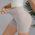 thumbnail image 3 of Gibobby Shorts Yoga Ropa deportiva para mujer, pantalones cortos deportivos para mujer, pantalones cortos deportivos de cintura ancha, pantalones de Yoga para mujer, deportes(Beige, S), 3 of 5