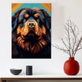 thumbnail image 3 of Tibetan Mastiff Dog Art Canvas, Pet Wall, Polygon Art Print on Canvas Canvas, large wall art, bathroom wall art, Ready to Hang,Living Room,Bedroom ＆ Office, 3 of 4