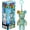 Bear Blue, variant on Mini Keychains Party Pack, DIY Paint Pouring Kit for Kids Ages 5+, Make Your Own Bear & Bunny Keychains with 5 Paints, Keyring Clips, Cups, Gloves, Plates, Arts and Crafts Gift, 1 Pack