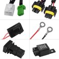 thumbnail image 4 of Scienceny Amplia gama de aplicaciones Arnés de cableado con relé e interruptor para luces antiniebla Alambre Fácil de instalar Alta Vehículos, repuestos y accesorios Mis, 4 of 6