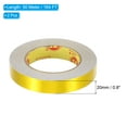 thumbnail image 2 of Uxcell Heat Shield Tape, 2Pcs 0.8Inch x 164FT Heat Reflective Adhesive Foil Tape, Gold, 2 of 5
