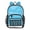 Dark Blue, variant on Iauyy Clear Backpack Heavy Duty PVC Transparent Backpack for College Workplace, Three-color Vertical Stripes