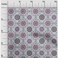 thumbnail image 2 of oneOone Rayon Gray Fabric Asian Suzani Sewing Craft Projects Fabric Prints By Yard 56 Inch Wide, 2 of 5