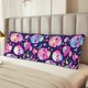 thumbnail image 2 of Fotbe Skull mushroom colorful cute Funda para Almohada Corporal con Diseño, Funda de Microfibra Ultrasuave de 20x54 Pulgadas, Ropa de Cama Elegante, 2 of 7