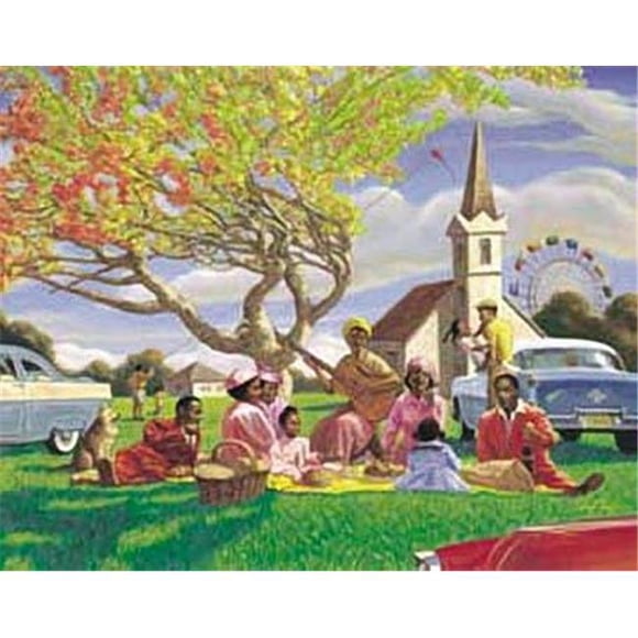 1020-16x20-BA Sunday Picnic Poster