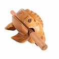 thumbnail image 4 of Rupoun Traditional Craft Wooden Lucky Frog Croaking Musical Instrument Home Office Decor Figurine, #4 Size (4.33 inches / 11 cm), 4 of 9