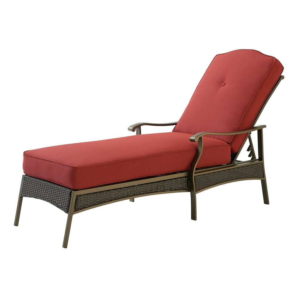 Better Homes & Gardens Weather Resistant Wicker Outdoor Chaise Lounge
