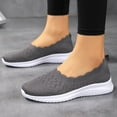 thumbnail image 2 of kamemir Walking Shoes for Women Women's Hands Free Slip Ins Smooth Step (Z-Gray,8), 2 of 6