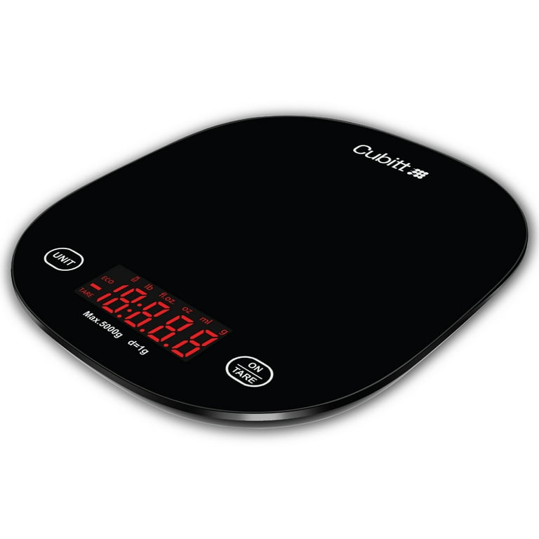 CUBITT Smart Kitchen Scale, Bluetooth Food Scale with Nutritional  Calculator for Keto, Macro and Calorie, Digital Grams and Oz for Weight  Loss, Cooking and Baking with Smartphone APP 