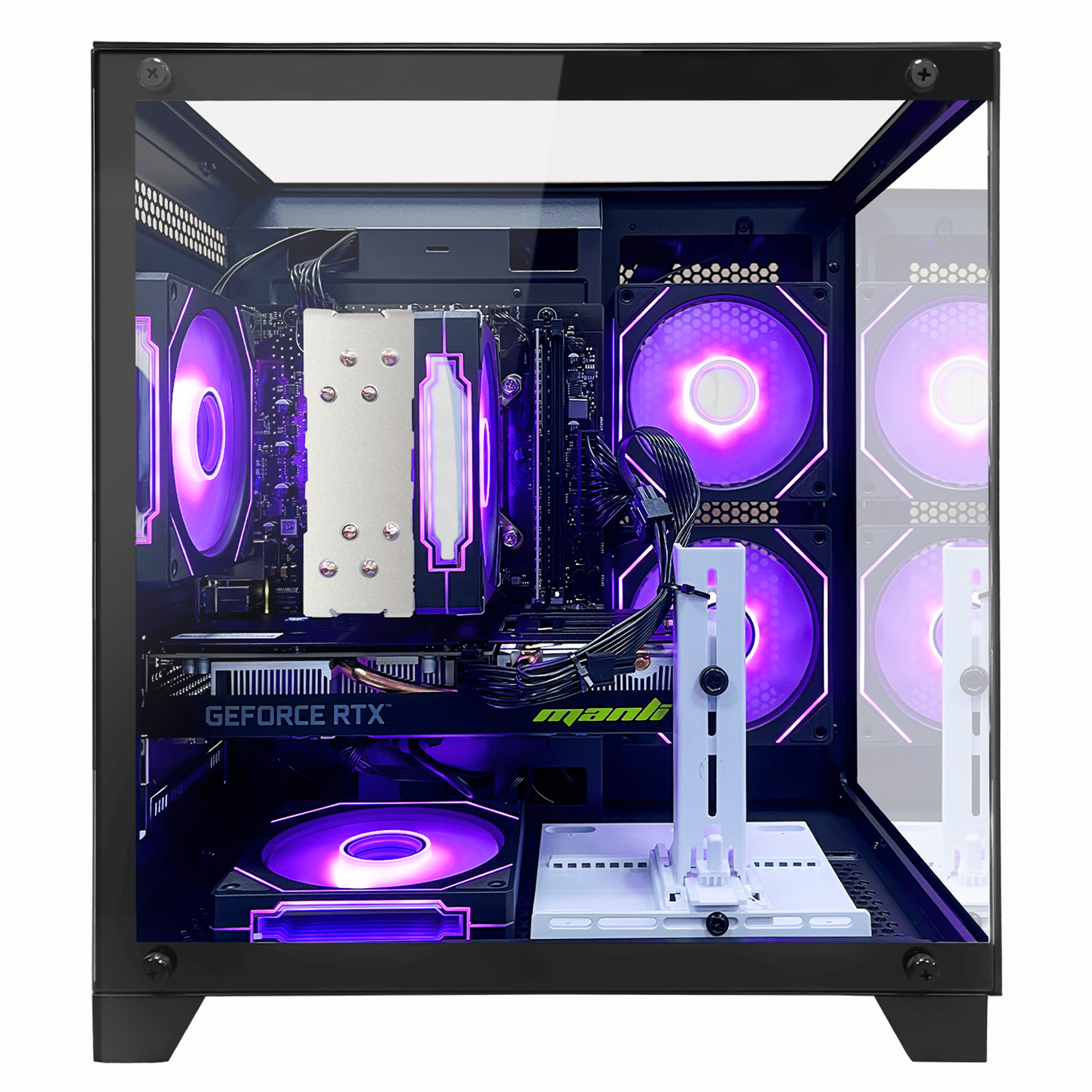 AVGPC Max Gaming PC - AMD RYZEN 5 5600X 6-Core, Radeon RX 9060 XT
