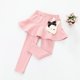thumbnail image 2 of Odeerbi 2-7 Años Niñas Leggings Con Falda Tutu Pantalones Conejo Impreso Casual Color Sólido Faldas Pantalones, 2 of 4