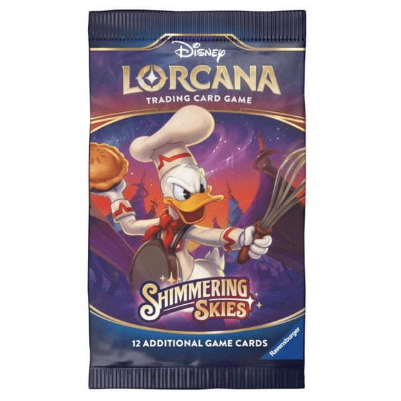Lorcana TCG: Shimmering Skies: Booster Pack (1 PACK) - 12 Cards