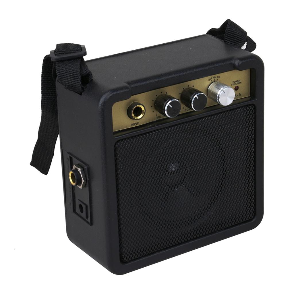 CEORPER Rechargeable Guitar Amp 5W Electric Guitar Amplifier With Hand Strap for Practice