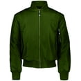 thumbnail image 2 of Holloway Sportswear M Flight Bomber Jacket Army Green 229532, 2 of 4