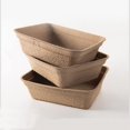 thumbnail image 2 of AIR-Disposable Cat Litter Box（3 Pack）, Disposable Litter Box and Paper Cat Litter Tray for Cats,Hamster, Guinea Pig, Mice, Small Animals MultilayerSturdy, Leak Resistant and Sustainable (Large), 2 of 4