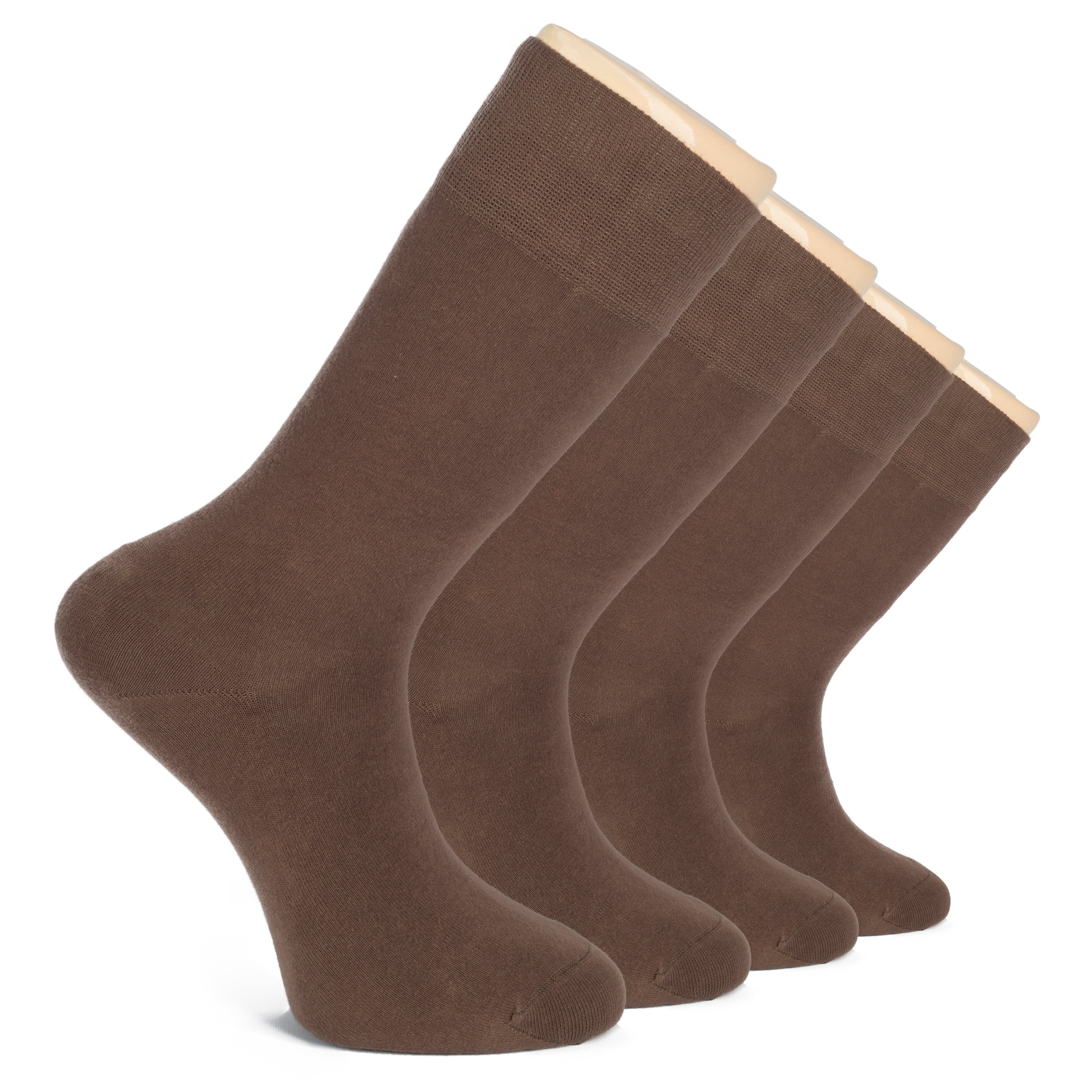 Shoe Size: 8-12 Hugh Ugoli Men's Bamboo Dress Socks with Gift Box Seamless Toe Business Crew Men Thin Socks 4 Pairs 