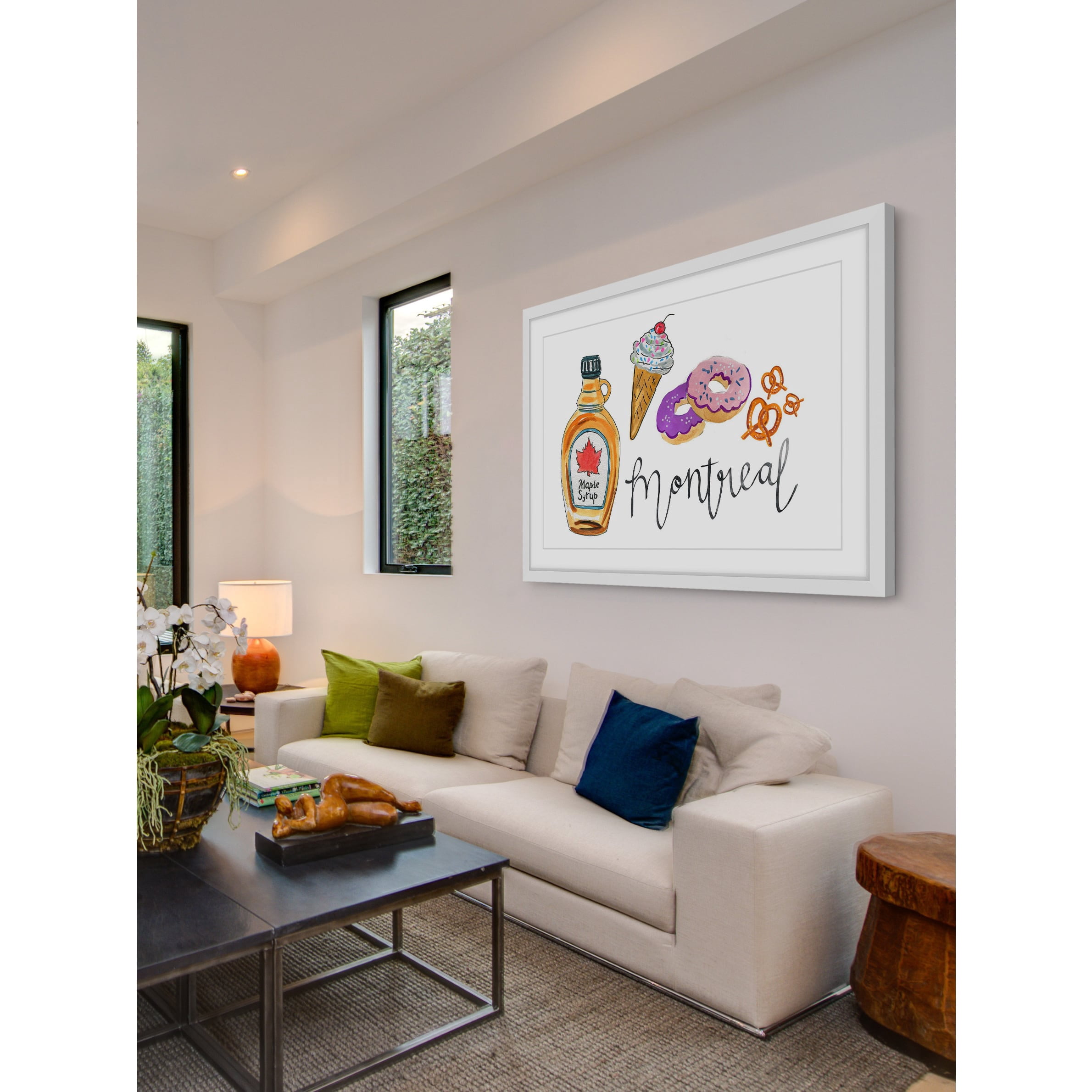 "Everything Maple" Framed Painting Print