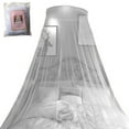 Fnyoxu Mosquito Net Bed Canopy for Girls,King Canopy Bed Curtains Full