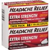 Headache Relief Extra Strength Acetaminophen Pain Reliever Caplets, 200 Ct