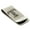Silver, variant on Stainless Steel Letter T Initial Dotted Monogram Engraved Engraved Money Clip Credit Card Holder