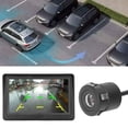 thumbnail image 1 of Truck Backup Camera， Backup Camera 4.3in Monitor Kit Car Rear View Parking System Waterpoof Night Vision For RVs Trailers Trucks Pickups, 1 of 8