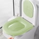 thumbnail image 5 of Xihbxyly Ofertas de 1 Dolar Asiento de Inodoro de Eva Asiento de Inodoro Doméstico Asiento de Anillo Funda de Asiento Impermeable Ligera para Asiento de Inodoro con Asa para Diferentes Estaciones, 5 of 6