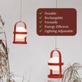 thumbnail image 7 of Rosendahl Soft Spot Solar Circular Lantern - 9.8 in., Elegant & Durable Solar-Powered Lantern with Rechargeable USB, Ideal for Indoor and Outdoor Use, Cozy Home Lighting and Decor (Terracotta), 7 of 7